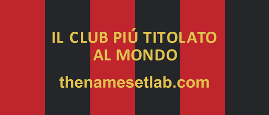 Milan “Il Club Più Titolato al Mondo” Shirt Patch