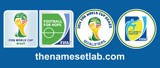 World Cup 2014 Sleeve Patches preview image showing the vector artwork design for this digital download.
