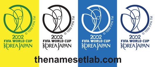 World Cup 2002 Sleeve Patches preview image showing the vector artwork design for this digital download.