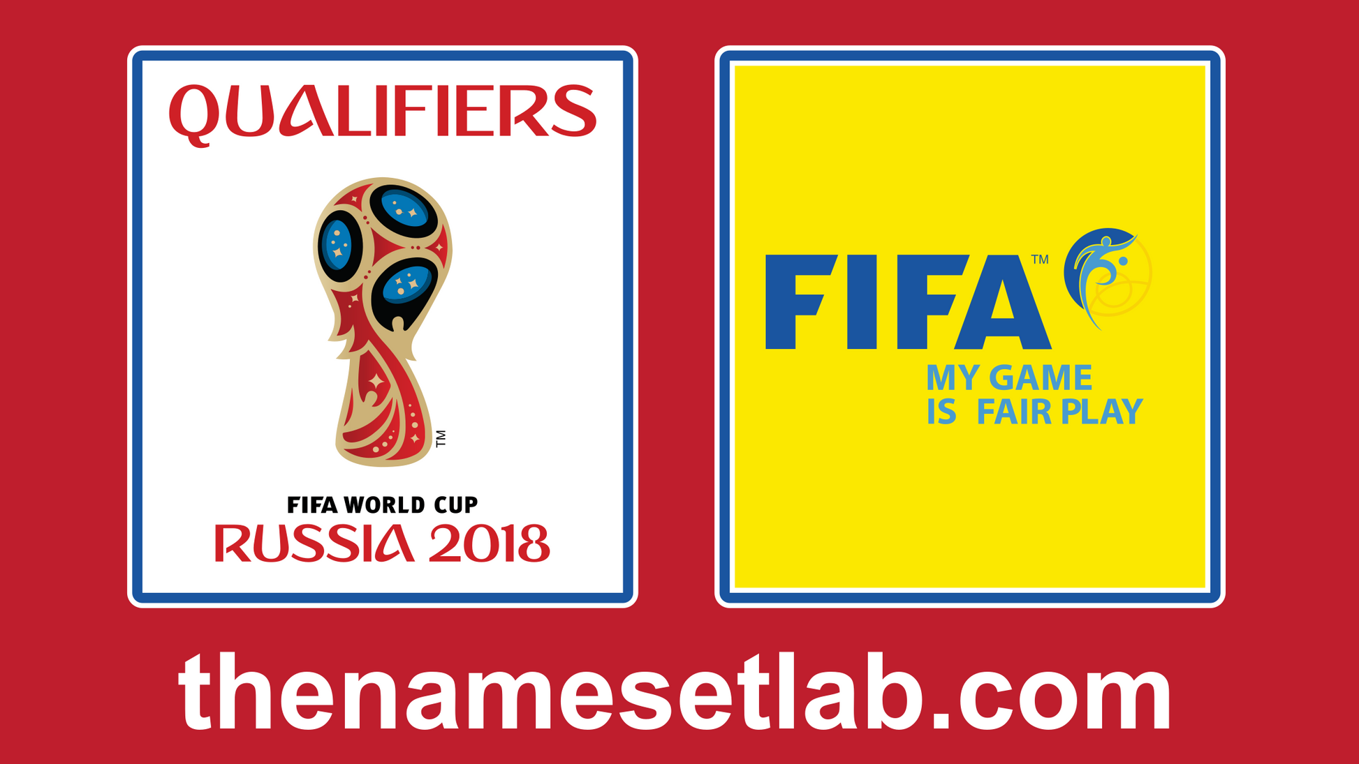 World Cup 2018 Qualifiers Sleeve Patches preview image showing the vector artwork design for this digital download.