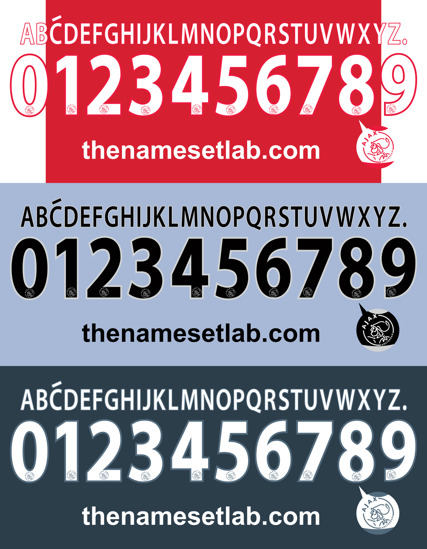 Ajax 2002–2004 Nameset mockup