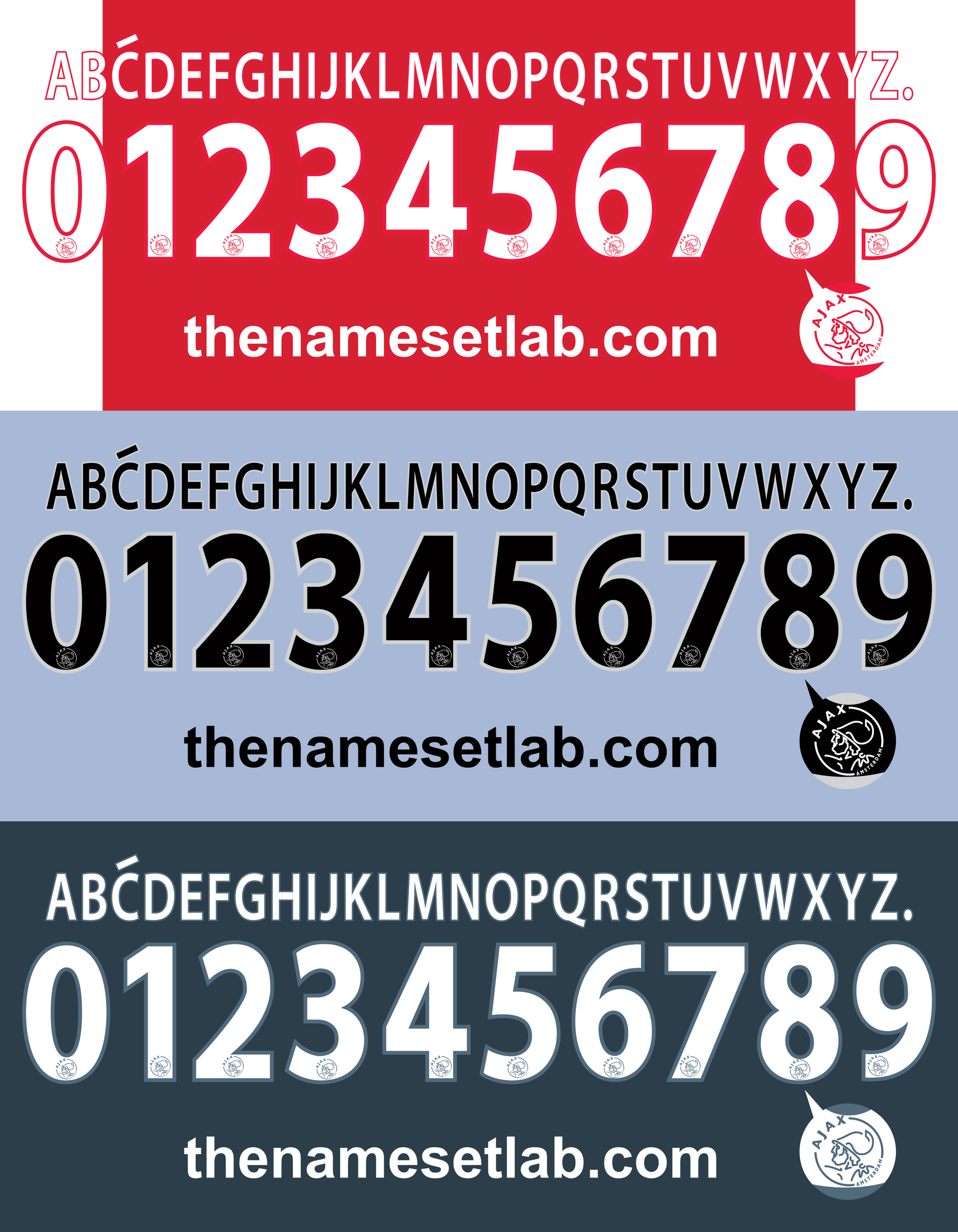 Ajax 2002–2004 Nameset mockup