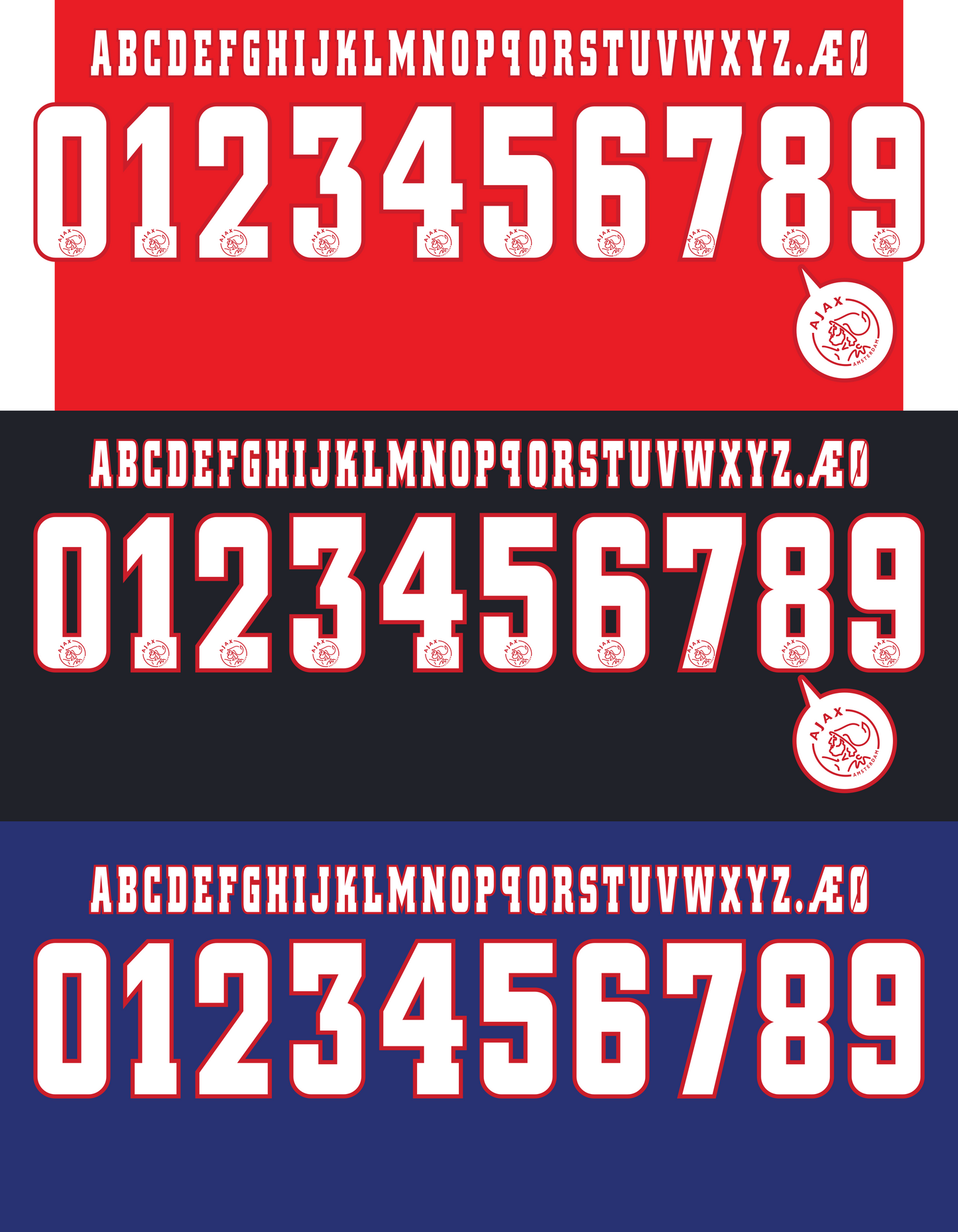Ajax 1997–2000 Nameset Mockup