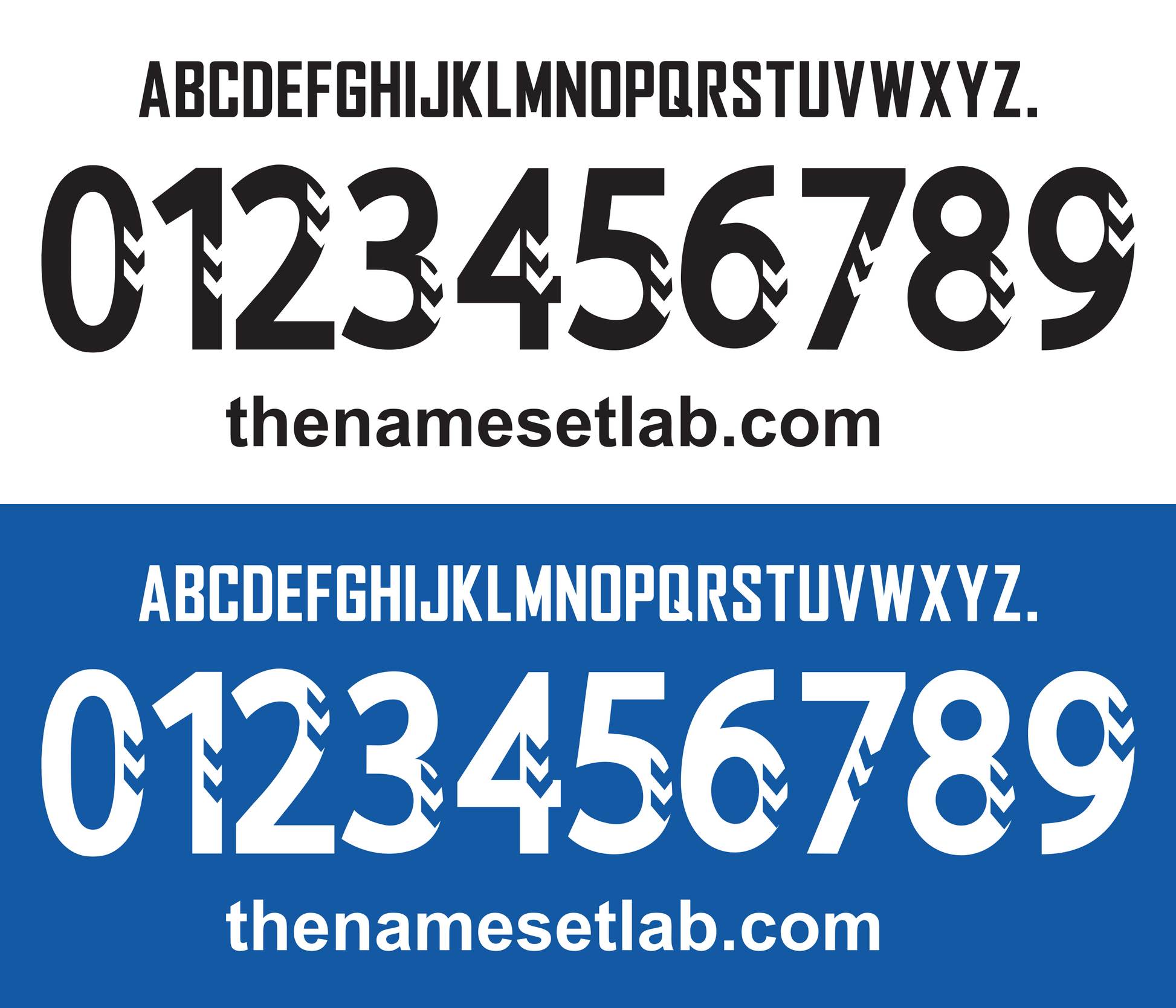 Albacete 2014-2015 shirt nameset example graphic