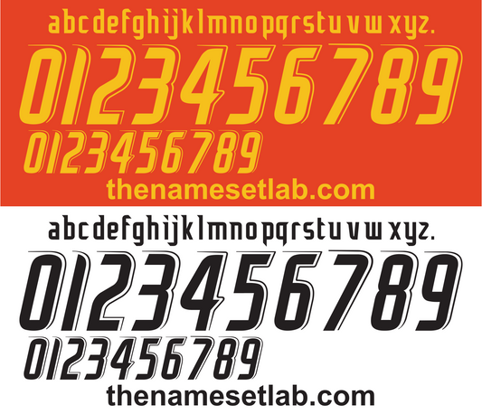 Angola 2006 Football Nameset AI Vector File