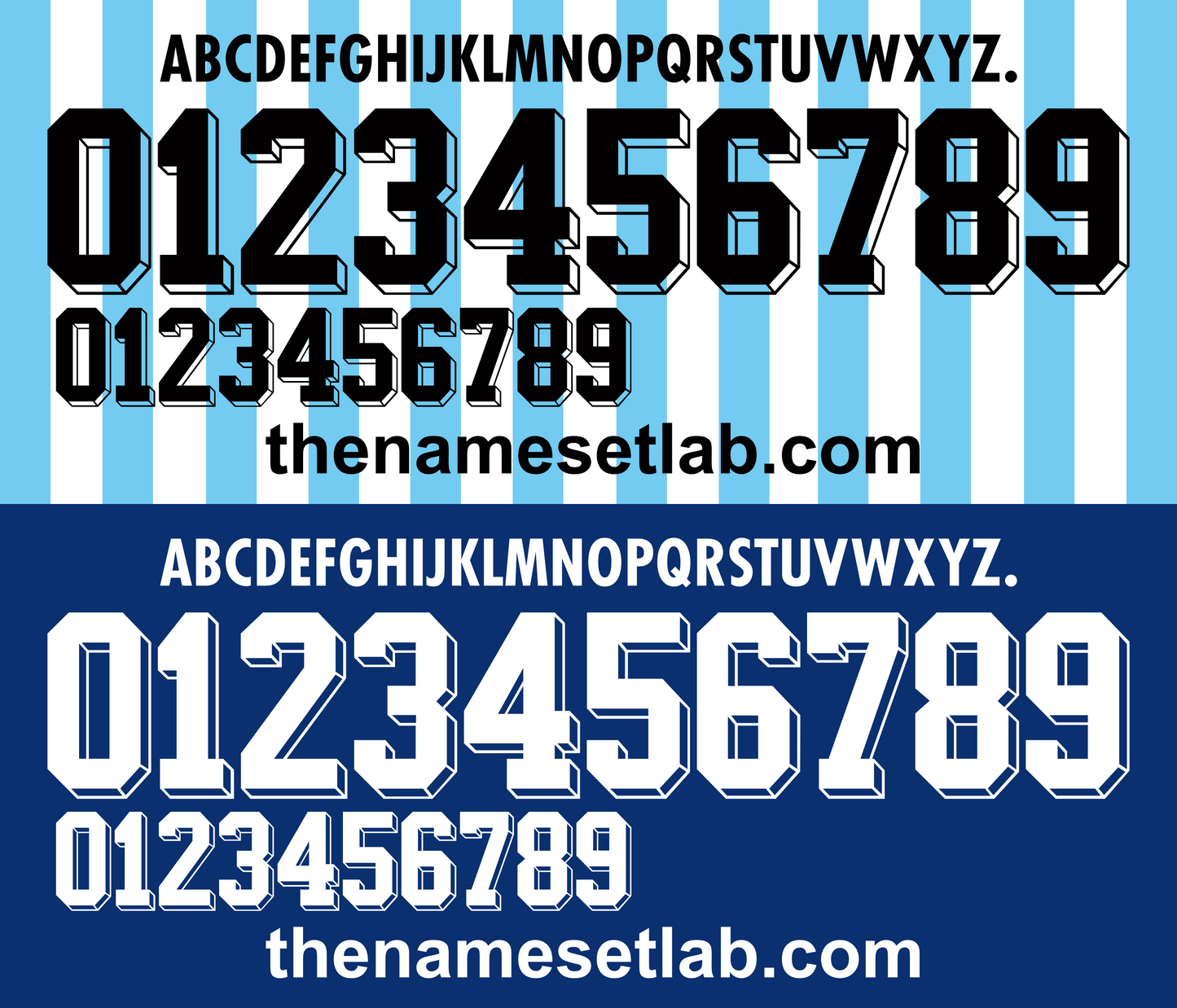 Argentina 1998 Football Nameset AI Vector File