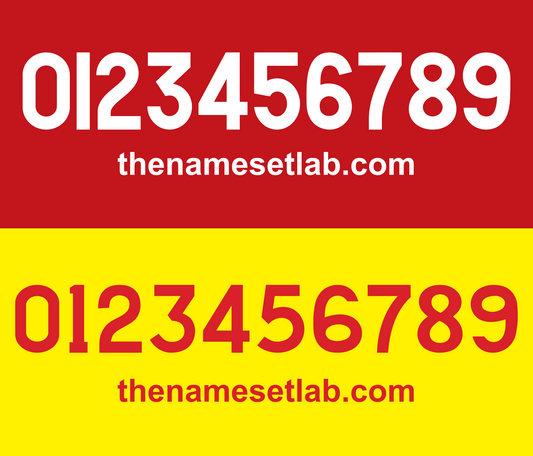 Arsenal 1992-1993 Nameset AI Vector File
