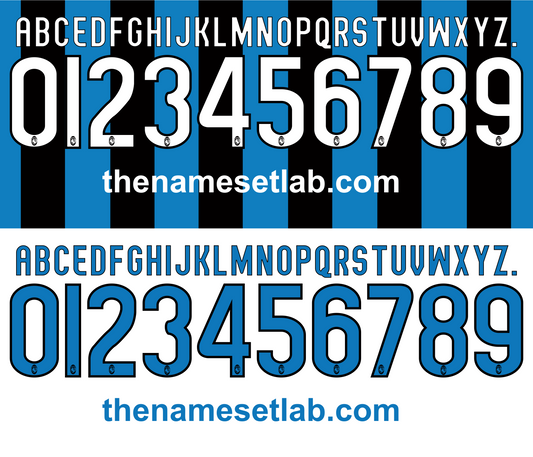 Atalanta 2012-2013 Nameset AI Vector File