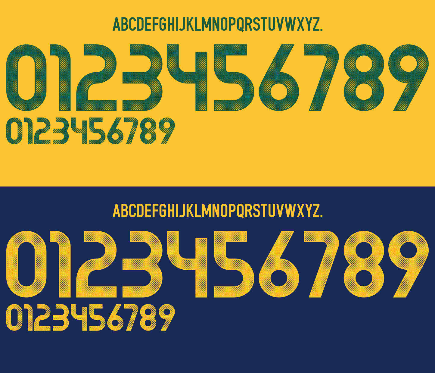 Australia 2010 Football Nameset AI Vector File