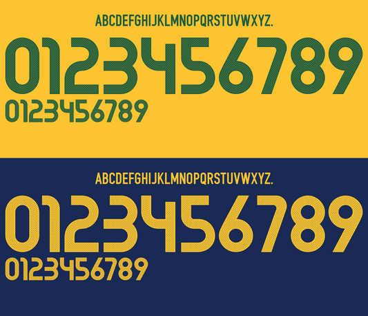 Australia 2010 Football Nameset AI Vector File