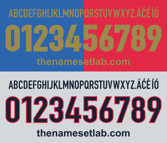 barcelona 1999-2000 nameset shirt nameset graphic