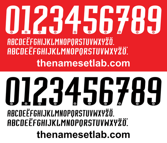 Bayern Munich 2005-2007 Nameset AI Vector File