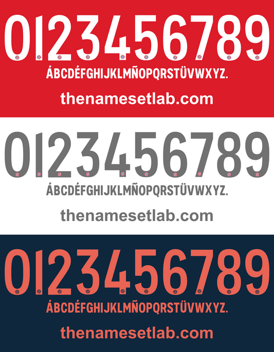Bayern Munich 2019-2020 Nameset AI Vector File