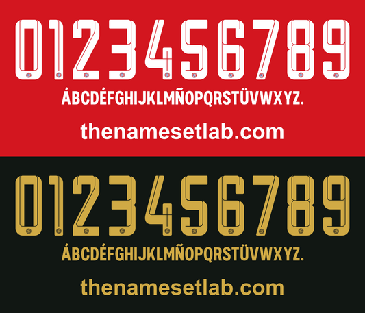 Bayern Munich 2021-2022 Nameset AI Vector File