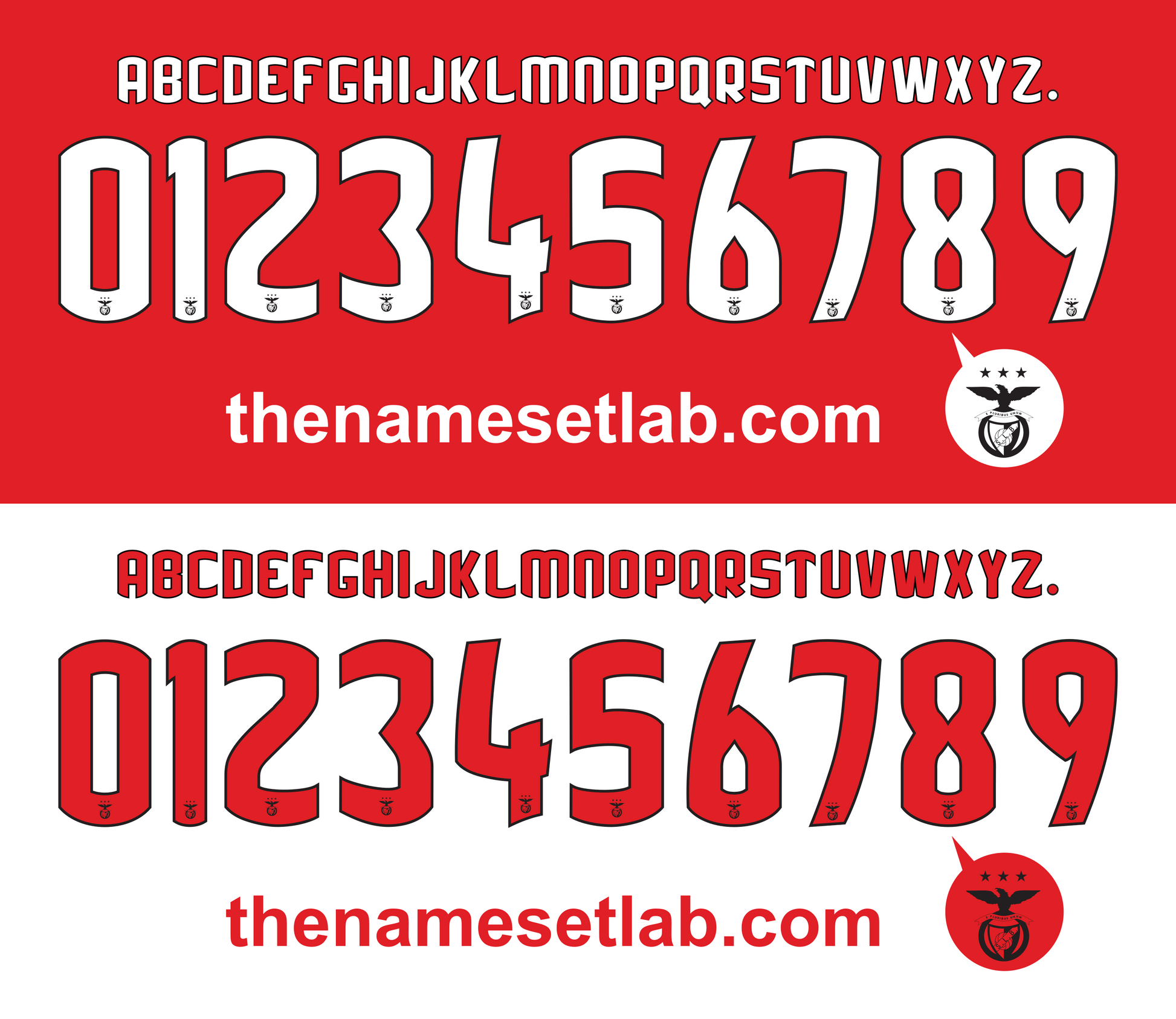 Benfica 2015–2016 Nameset Mockup