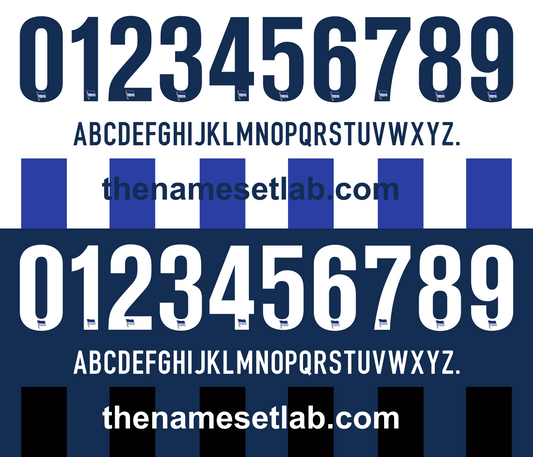 Hertha Berlin 2014-2015 Nameset AI Vector File