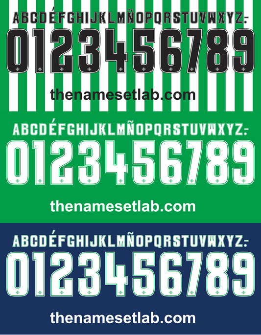 Betis 2012-2013 Nameset Mockup