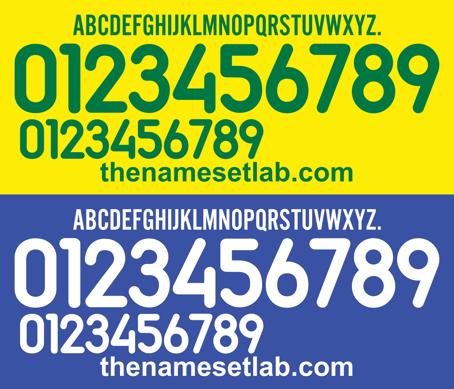 Brazil 2000 Football Nameset AI Vector File