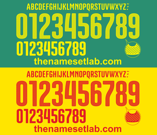 Cameroon 2014 Football Nameset AI Vector File