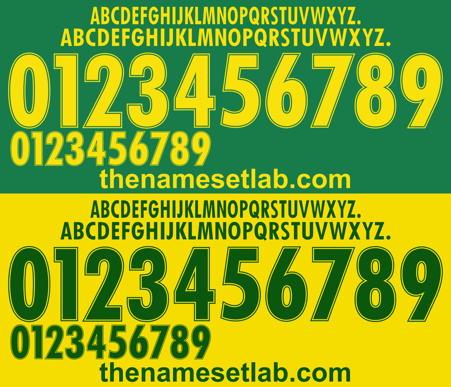 Cameroon 1998 Football Nameset AI Vector File