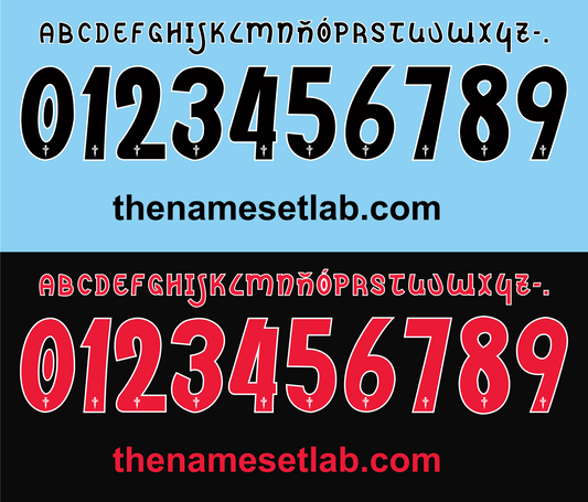 Celta 2012-2013 Nameset AI Vector File