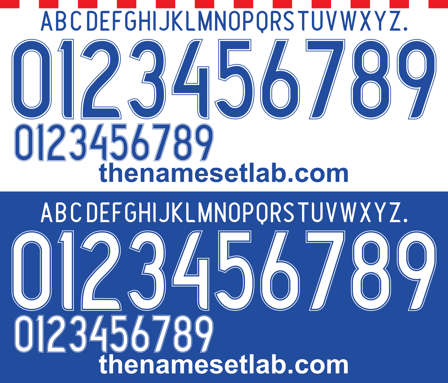 Croatia 2006 Football Nameset AI Vector File