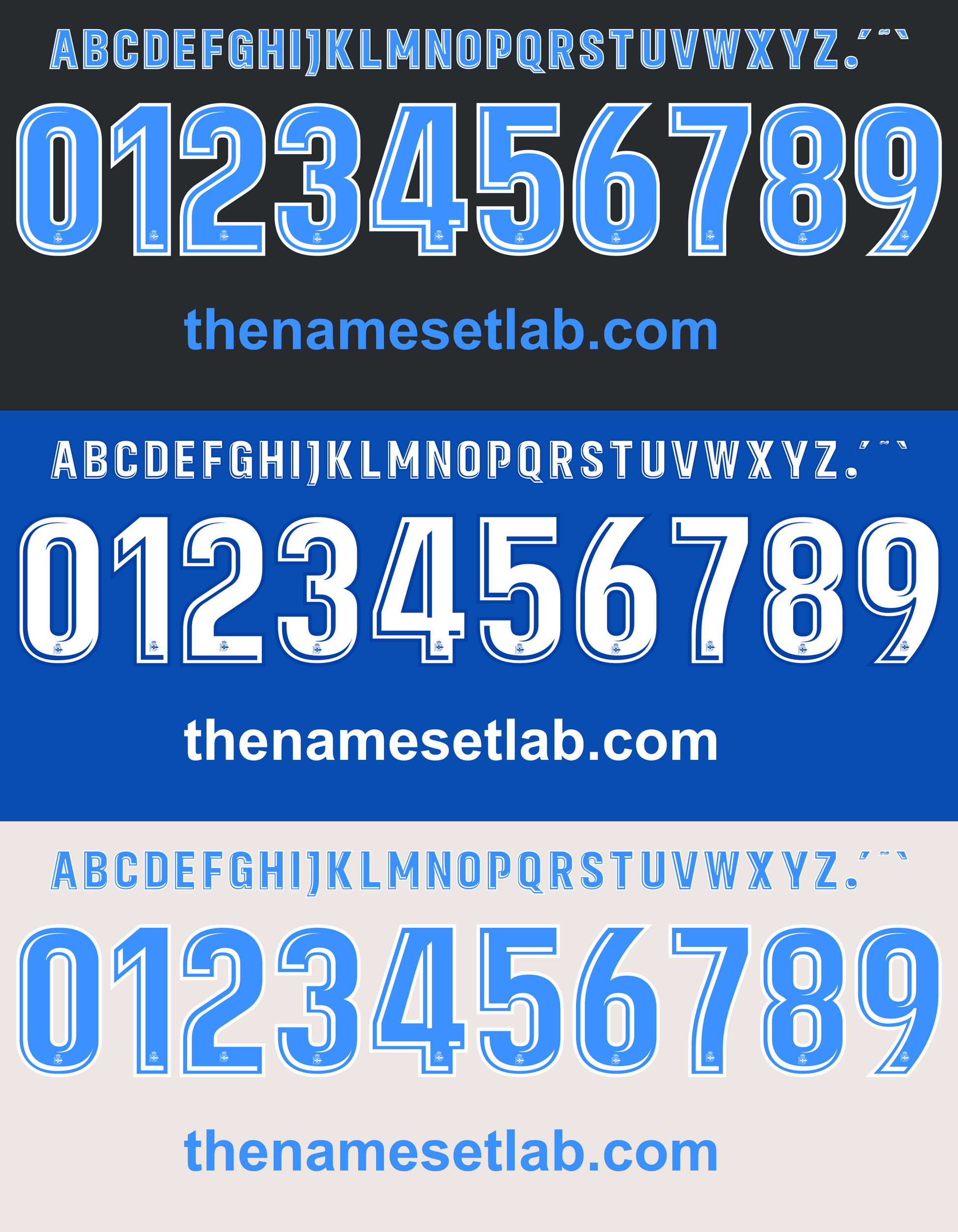 Deportivo 2017-2018 Nameset AI Vector File