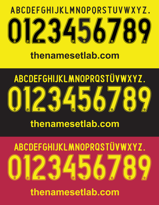 Dortmund 2008-2010 Nameset AI Vector File
