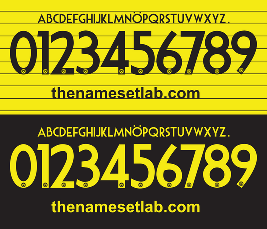 Dortmund 2010-2011 Nameset AI Vector File