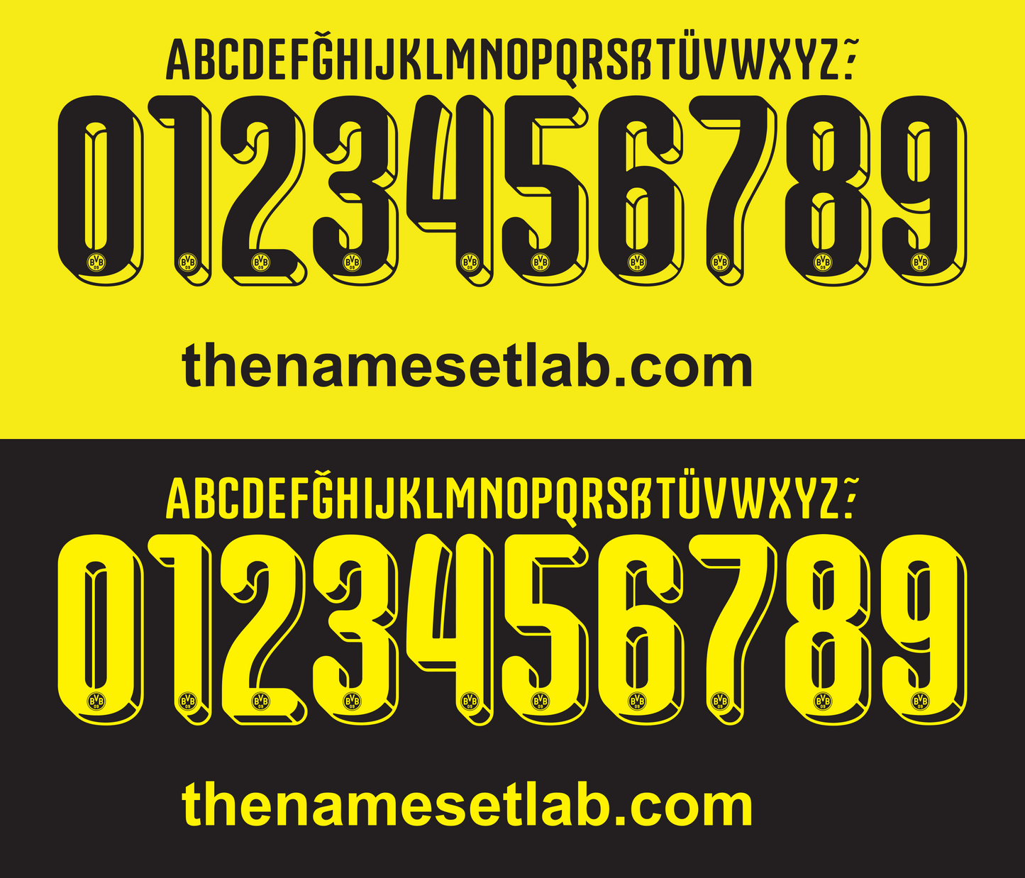 Dortmund 2015-2016 Nameset AI Vector File