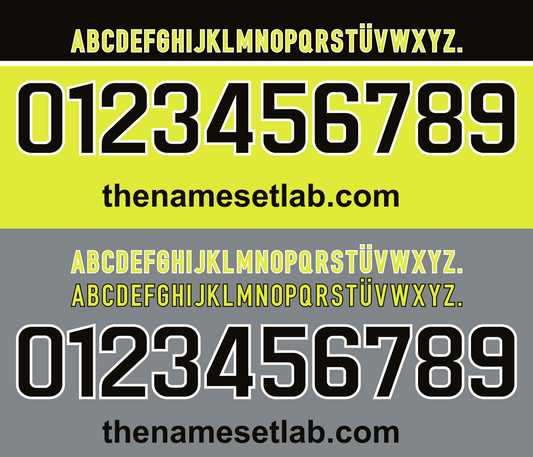 Dortmund 1996-1998 Nameset AI Vector File