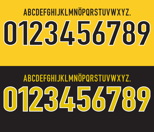 Dortmund 1998-2000 Nameset AI Vector File