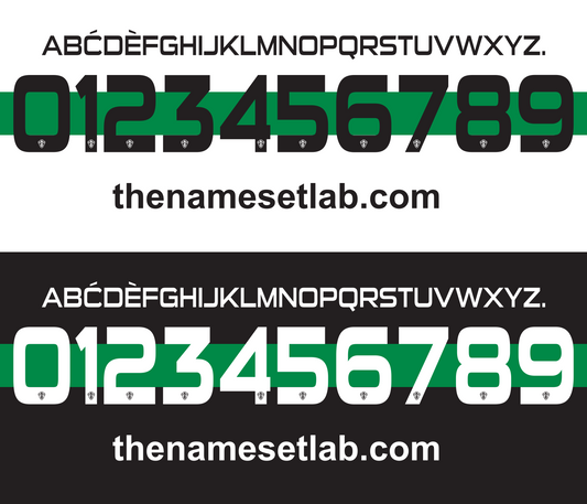 Elche 2013-2014 Nameset Mockup