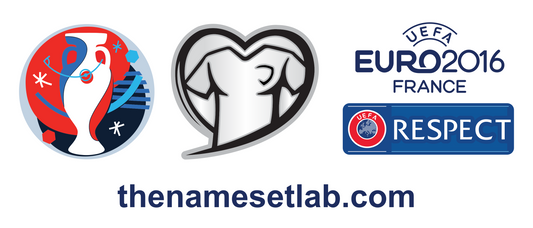 Euro 2016 Sleeve Patches preview image showing the vector artwork design for this digital download.