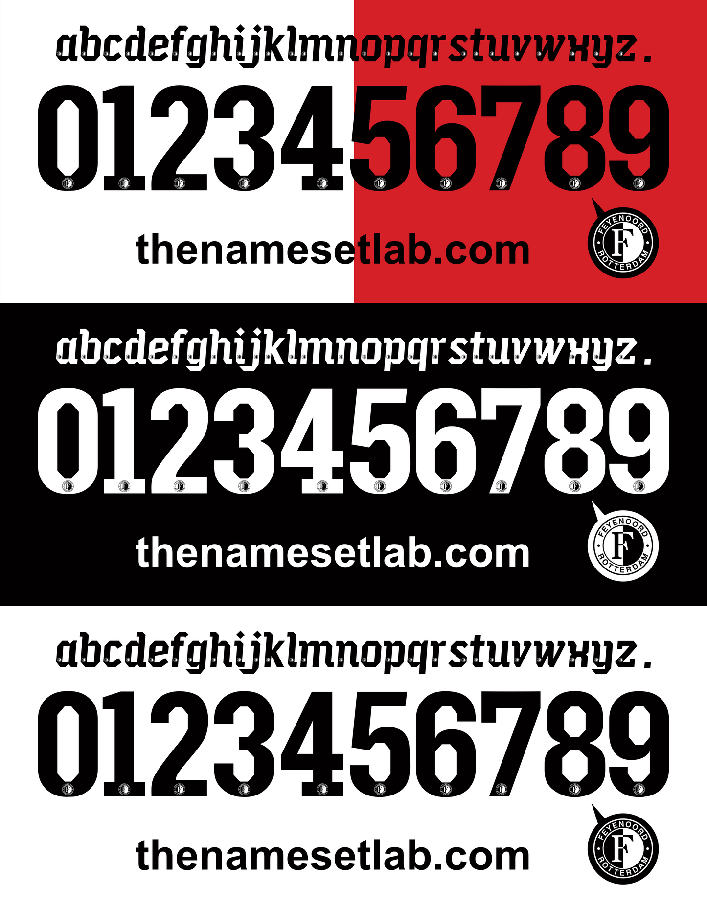 Feyenoord 2010–2011 Nameset ockup