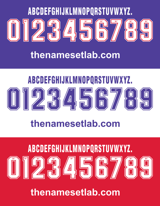 Three Fiorentina 1996-1997 Nameset fonts with numbers and letters on a white background, featuring 'thenamesetlab.com'.