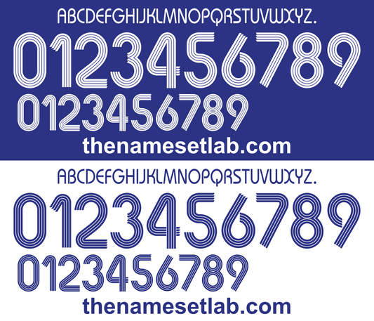 France 2006 Football Nameset AI Vector File