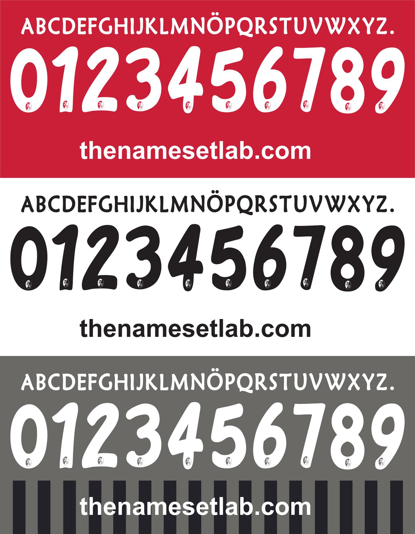 Freiburg 2014-2015 Nameset AI Vector File