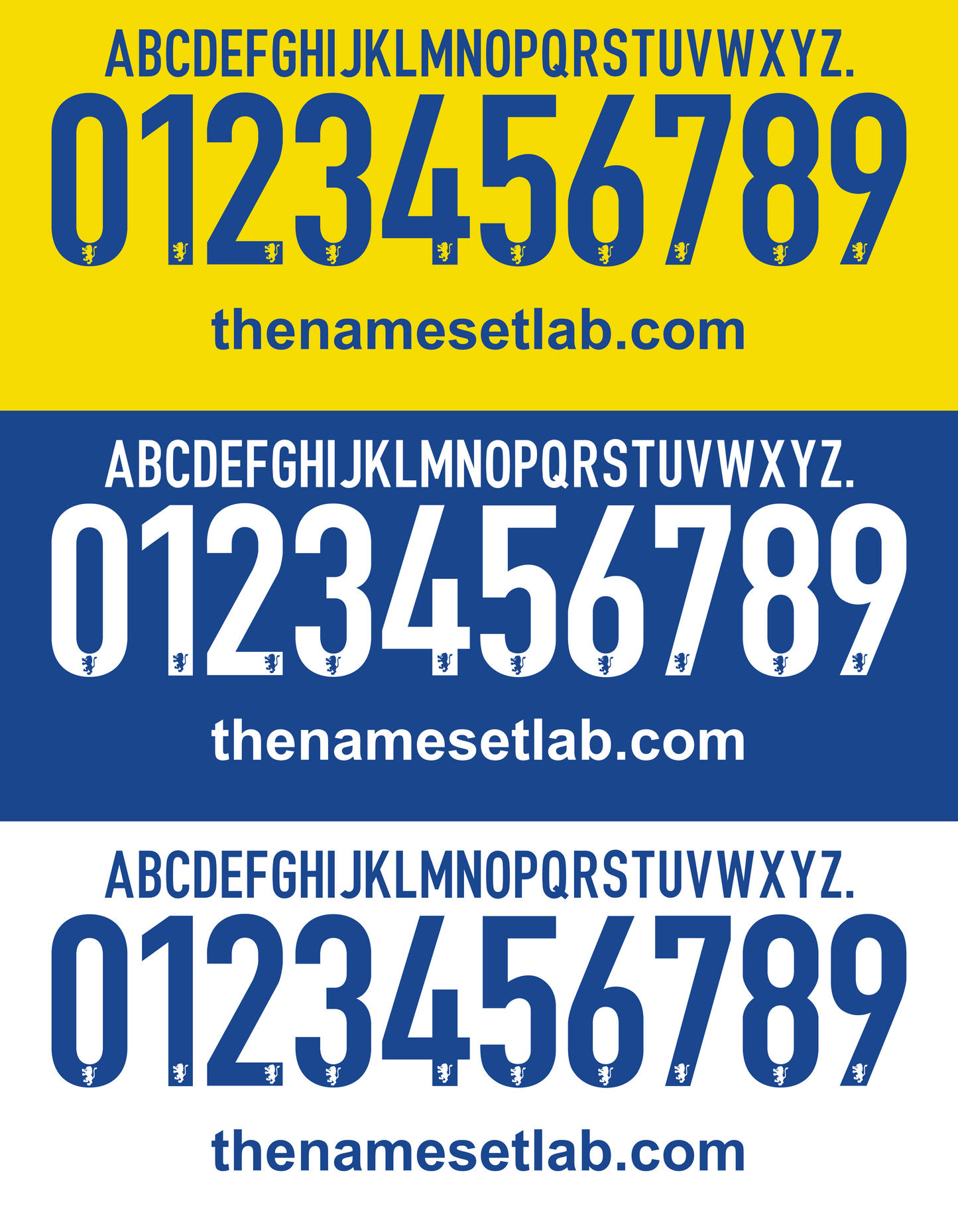 Frosinone 2015-2016 Nameset 