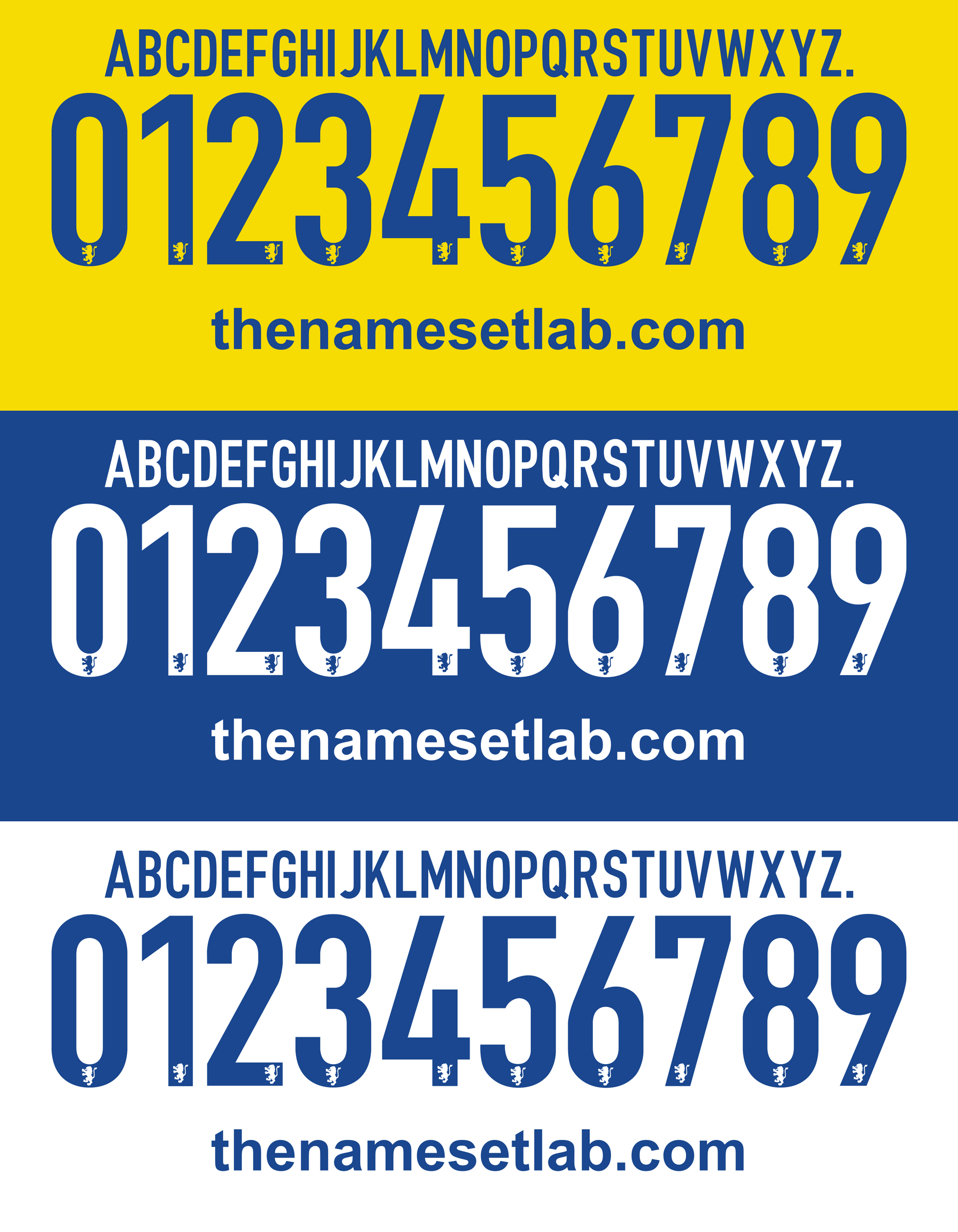 Frosinone 2015-2016 Nameset 