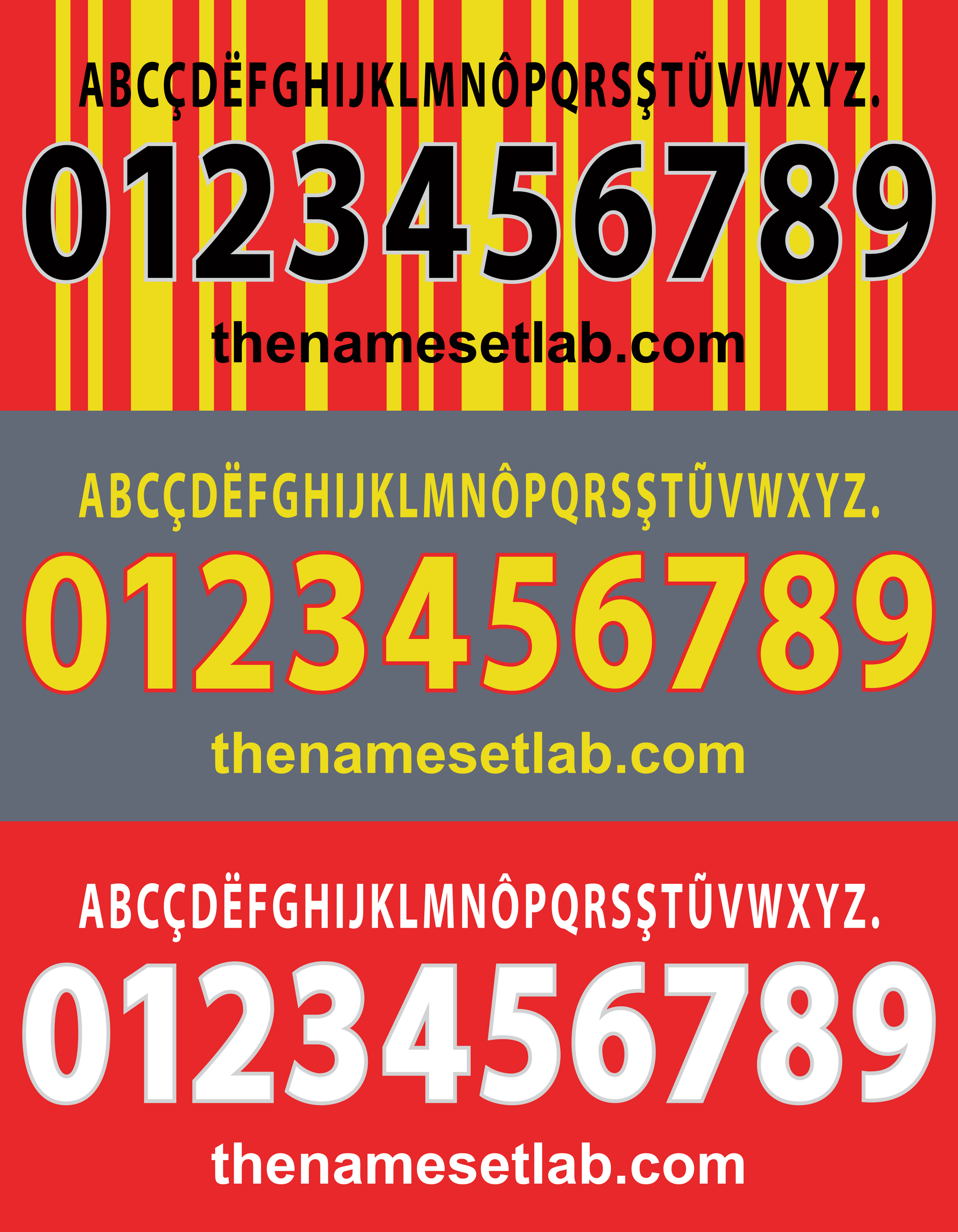 Galatasaray 2000–2001 Nameset Mockup