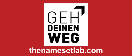 Geh Deinen Weg 2012–13 Patch preview image showing the vector artwork design for this digital download.