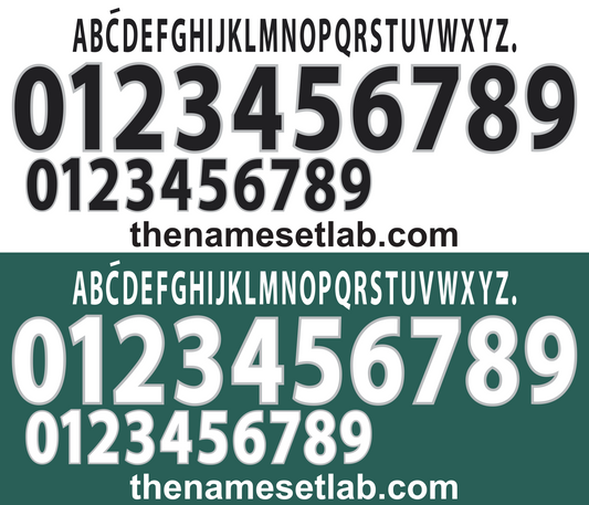 Germany 2000 Football Nameset AI Vector File