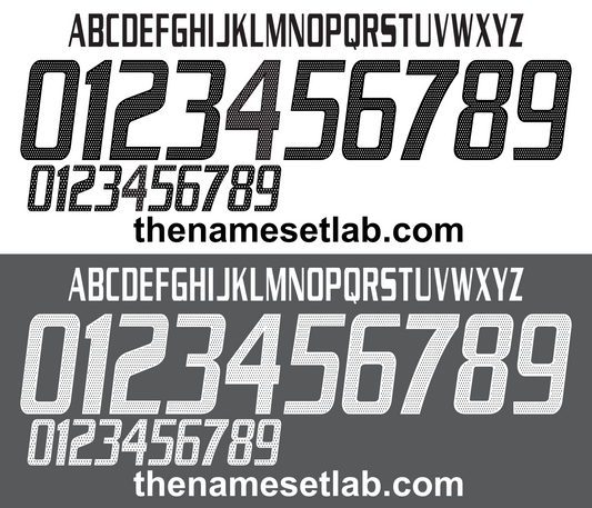 Germany 2002 Football Nameset AI Vector File