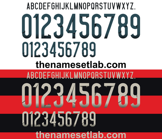 Germany 2014 Football Nameset AI Vector File