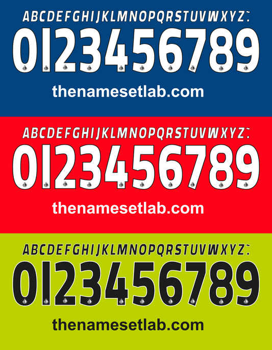 Getafe 2015-2016 Nameset Mockup