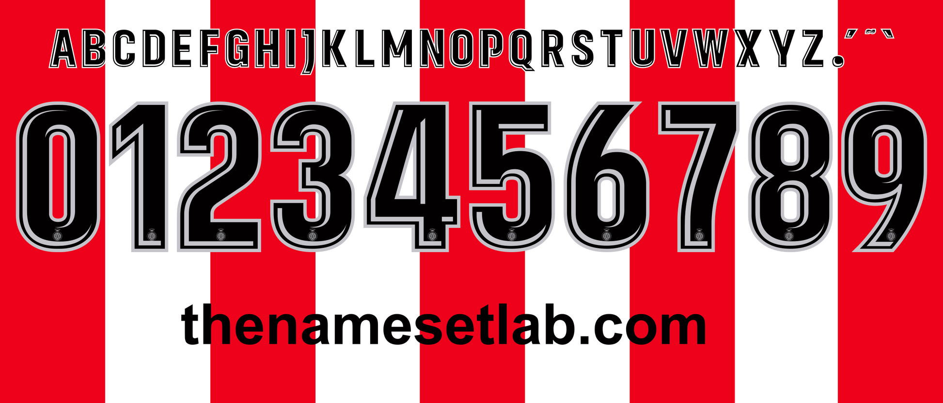 Girona 2017-2018 Nameset 