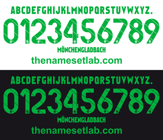 Gladbach 2011-2013 Nameset AI Vector File