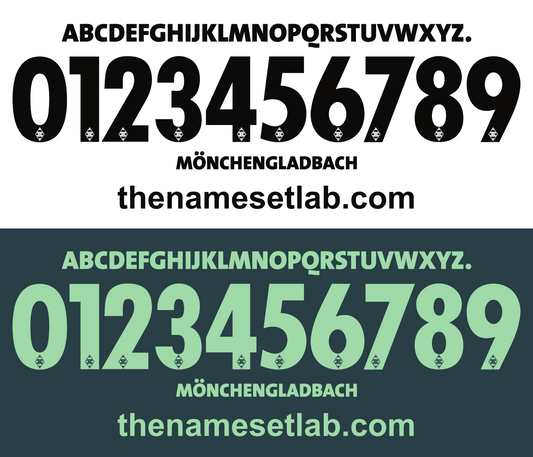 Gladbach 2015-2016 Nameset AI Vector File