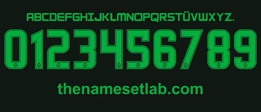 1860 Munchen 2016-2017 Nameset mockup